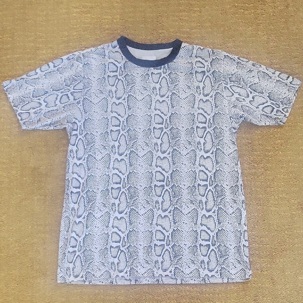 Supreme Snake Print T-Shirt Large Made in New York City